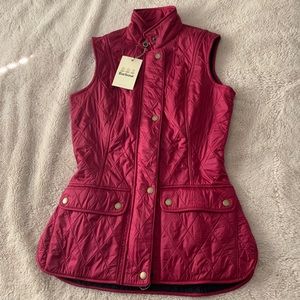 Barbour Berry Pink Wray Gilet Vest
